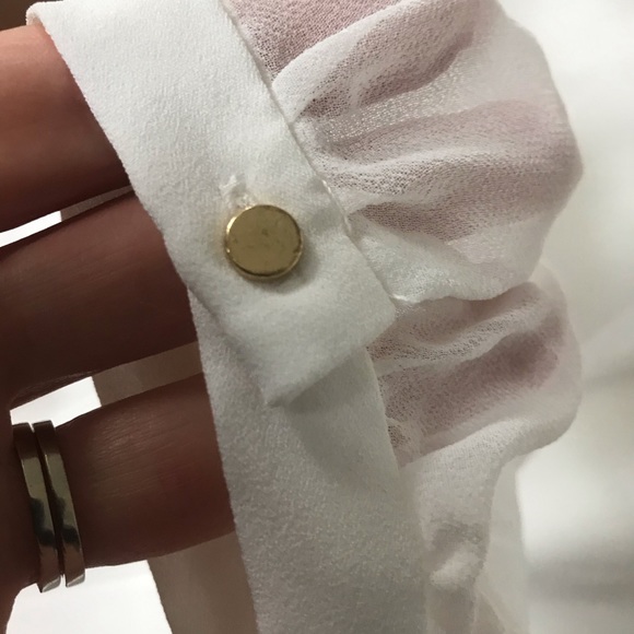 3 for $40 Dynamite Sheer Blouse - Picture 3 of 3